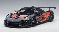 AutoArt 1/18 McLAREN P1 GTR (Dark Grey Met Orange Accents )